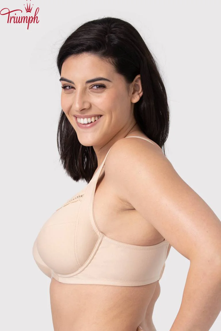 Triumph - (4 peças) Soutien de algodão com armação