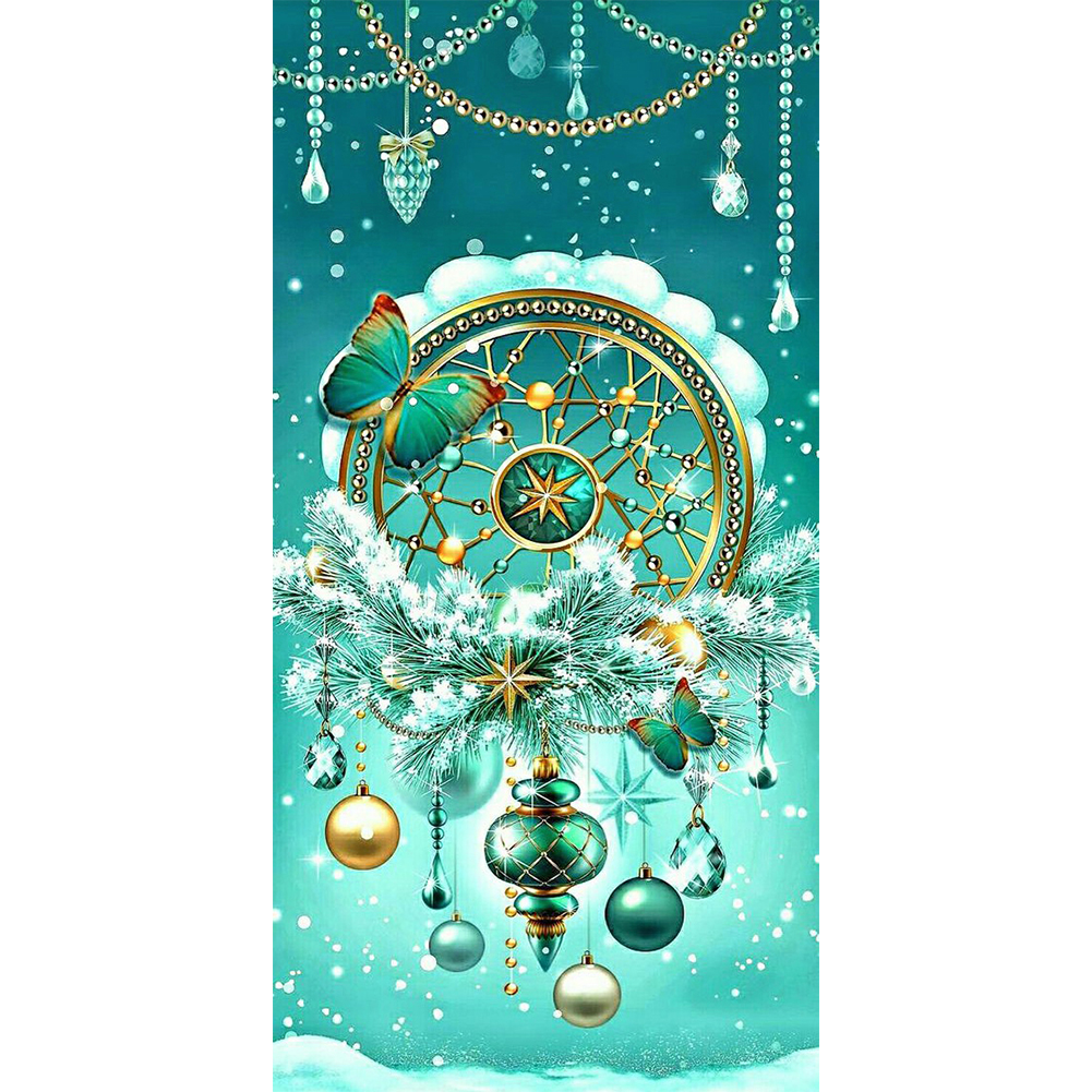 

Green Dreamcatcher - Round Drill Diamond Painting - 40*80CM (Big Size), 501 Original