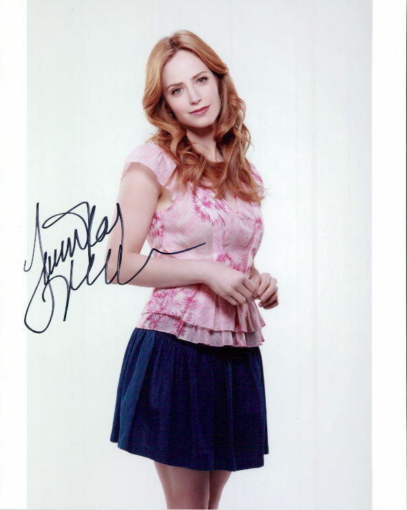 Jaime Ray Newman signed 8x10 Photo Poster painting In-person