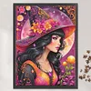 Witch-11CT Stamped Cross Stitch 45*60cm/17.72*23.62in (Big Size)