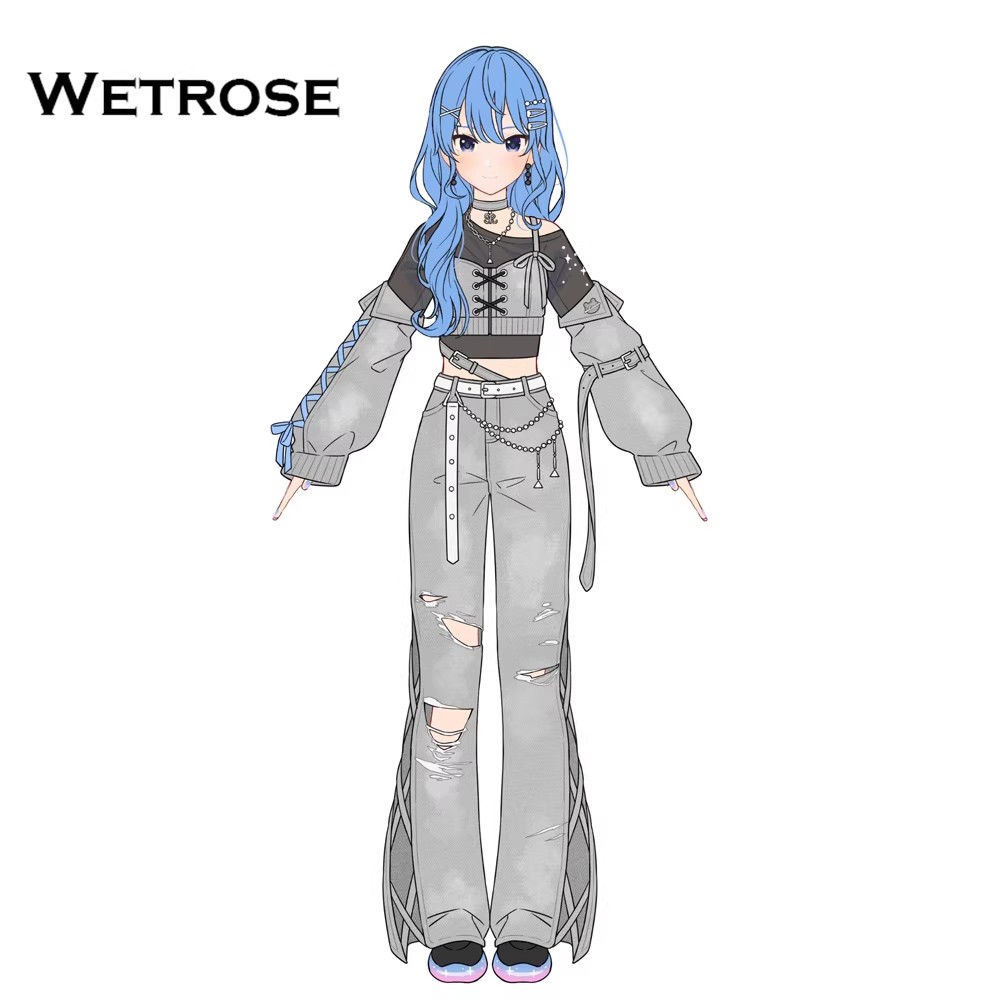 [Deposit Poll] Wetrose Hololive JP Vtuber Hoshimachi Suisei miComet 2.0 New Outfit Cosplay Costume星街すいせいコスプレ