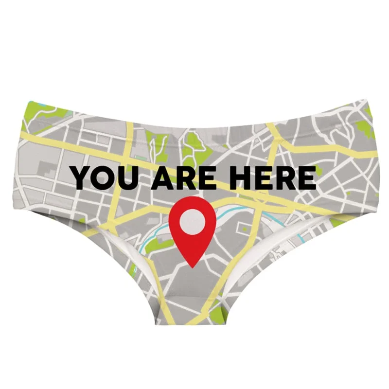 Milk Silk Panties Girls Creative Print Lingerie Women Elastic Breathable Brief Underpant трусы Cozy Underwear трусы женские