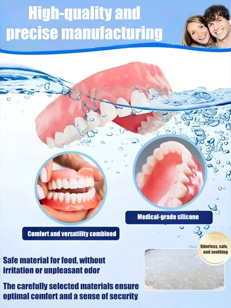 FDA-approved custom-fit dentures &ndash; ready in 3 minutes. Limited-time 50% OFF!
