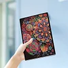 DIY Flower Special Shaped Diamond Painting Notebook