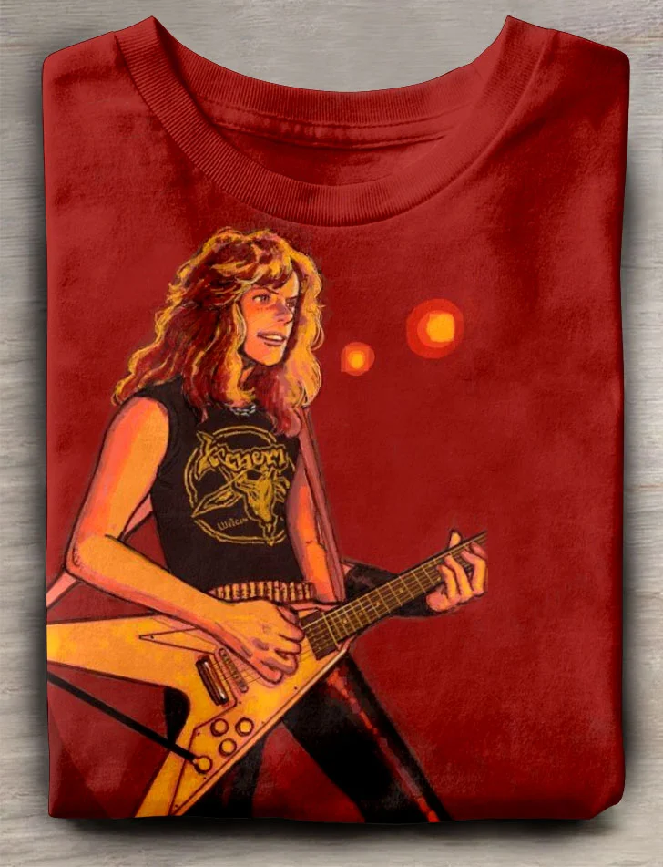 Teecade Teecade Megadeth Comic Characters T-shirt