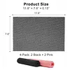 4pcs Pilates Grip Pads Lightweight Non-Slip Hand Grip Mat Anti Skid Hand Workout Pads for Body Building Indoor Home Gym Fitness