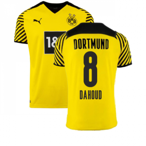 Maillot Borussia Dortmund Mahmoud Dahoud 8 Domicile 2021/22 Junior