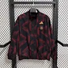 2026 Germany Reversible Windbreaker Black-Red Football Shirt  1:1 Thai Quality