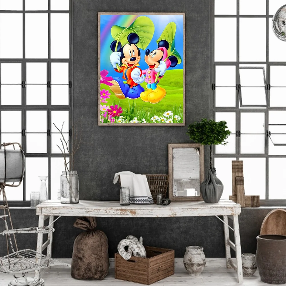 Full Round Diamond Painting 30*40cm - Mickey Mouse