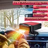 12V 200W Portable Car Heater 2 In 1 Automobile Windshield Defroster for Window