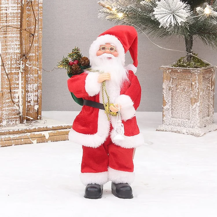Christmas - Santa Claus Statue Doll