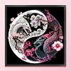 Tai Chi Yin Yang Dragon - 14CT Stamped Cross Stitch - 40*40cm
