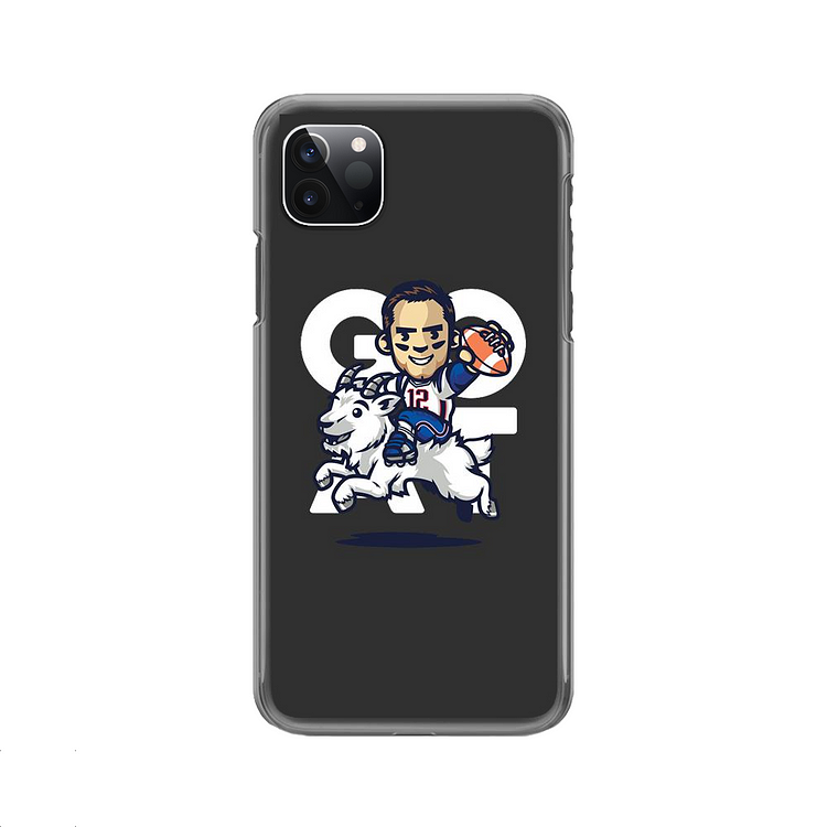 Tom Brady Rides A Goat, Football iPhone Case
