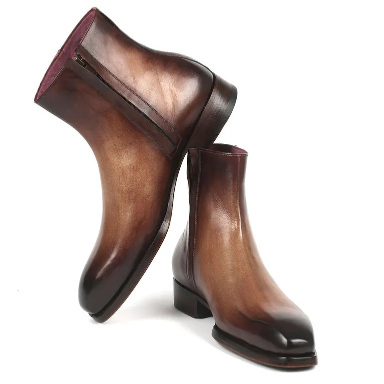 Gentleman's  Short Boots  Low-top British Casual Ankle Boots-vocosishoes