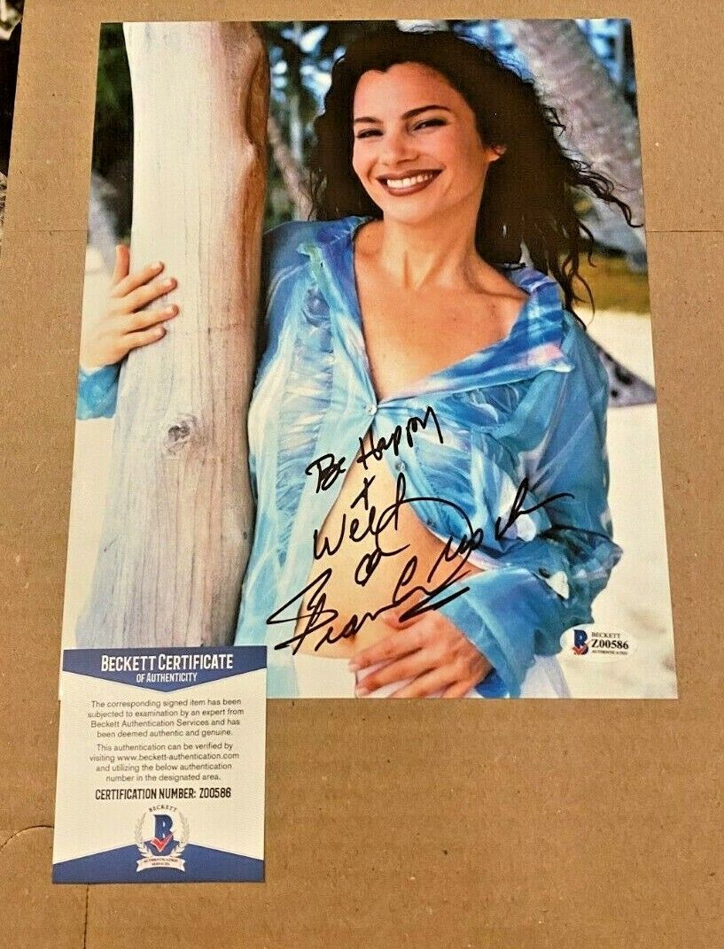 FRAN DRESCHER SIGNED SEXY 8X10 Photo Poster painting BECKETT CERTIFIED