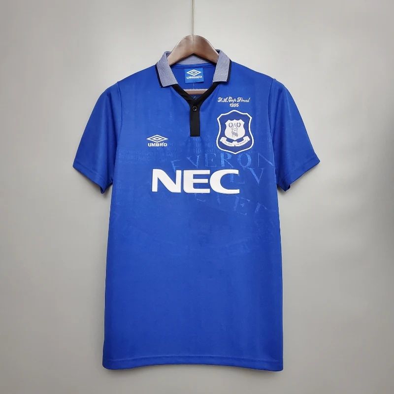 Retro 1994-95 Everton Soccer Jersey Home