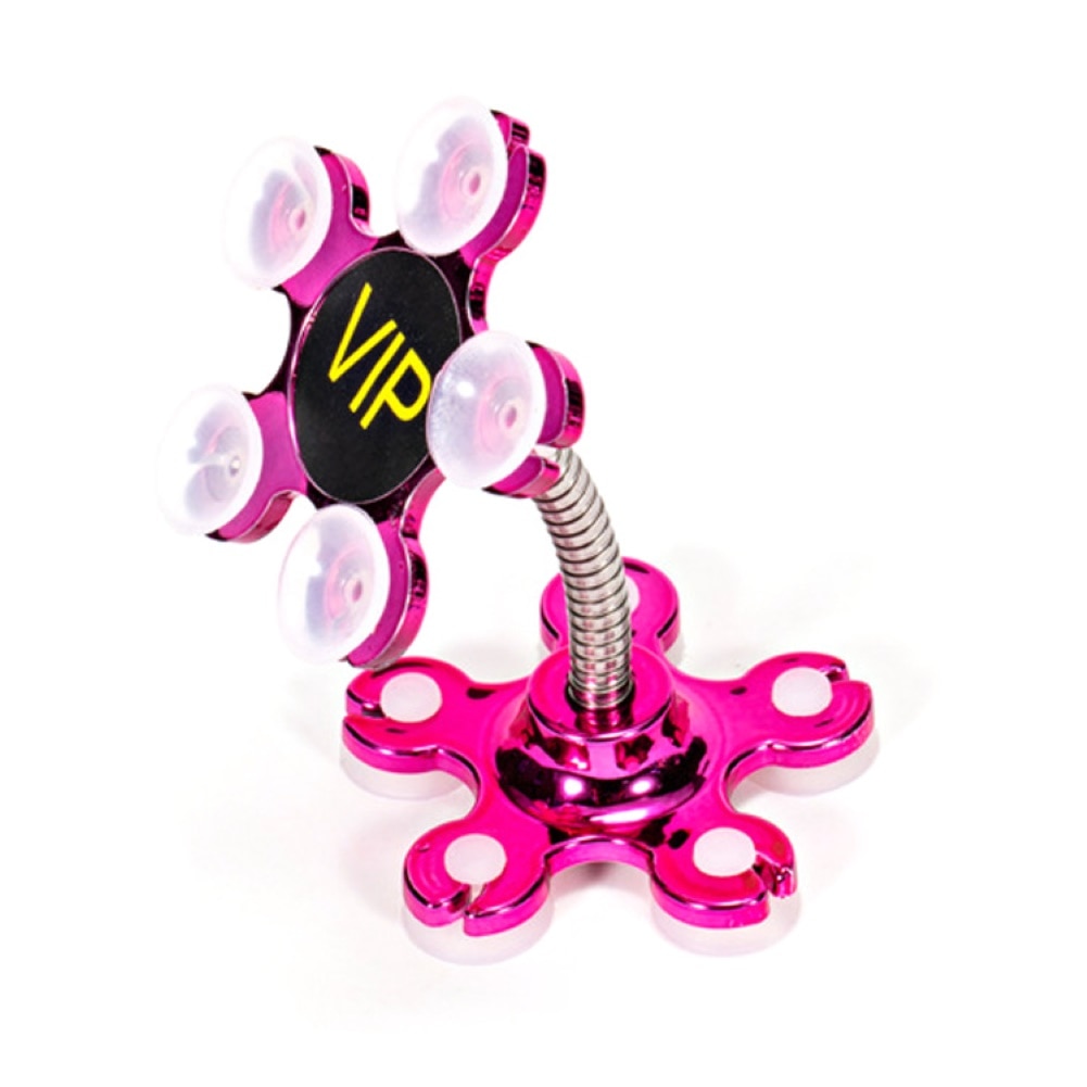 360&deg; rotating metal floral magic suction cup phone holder | 168DEAL