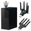 1300Mbps Wireless Network Card Dual Band 2.4/5.8Ghz WiFi USB Adapter for PC