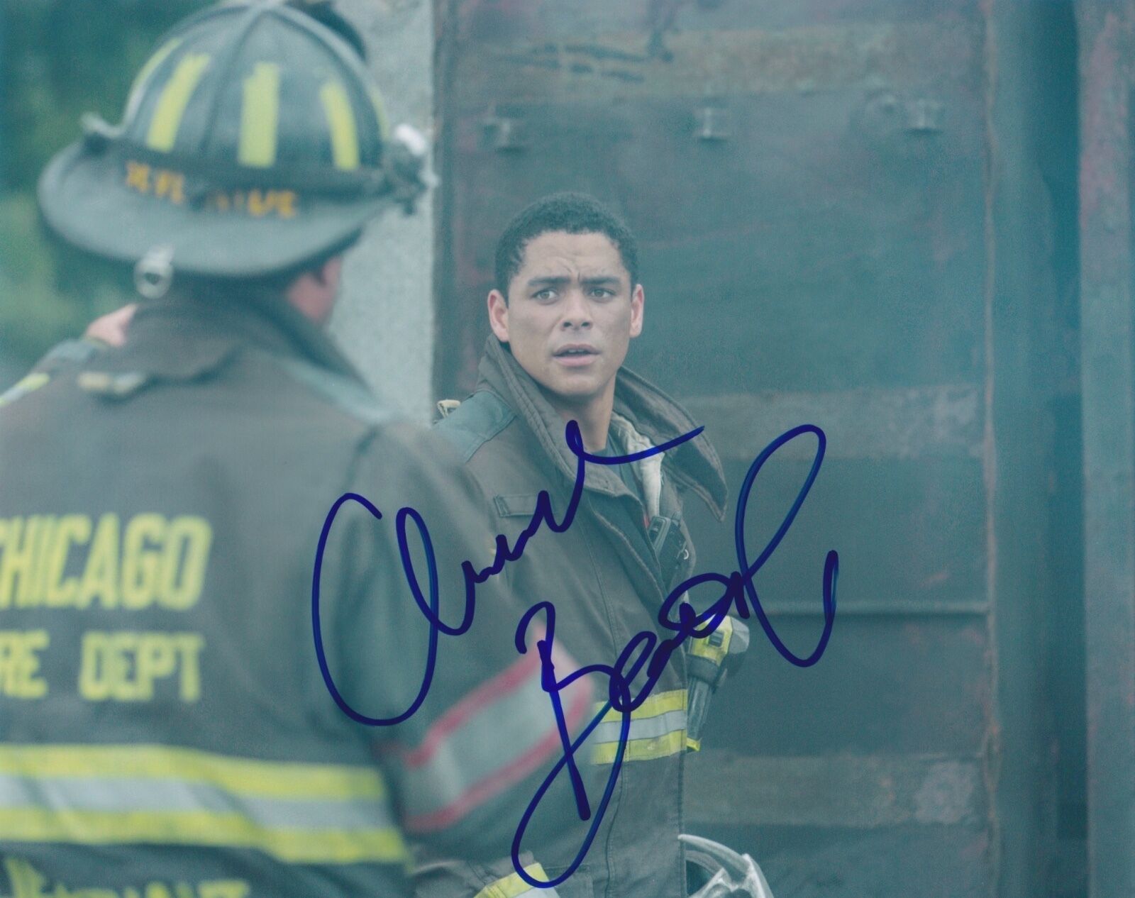Charlie Barnett Signed Autographed 8x10 Photo Poster painting Peter Mills Chicago Fire A