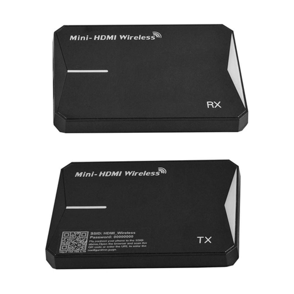 

Mini 2.4GHz 5GHz Wireless HDMI-compatible Extender 60m HDMI-compatible Transmitter Receiver (EU), 501 Original