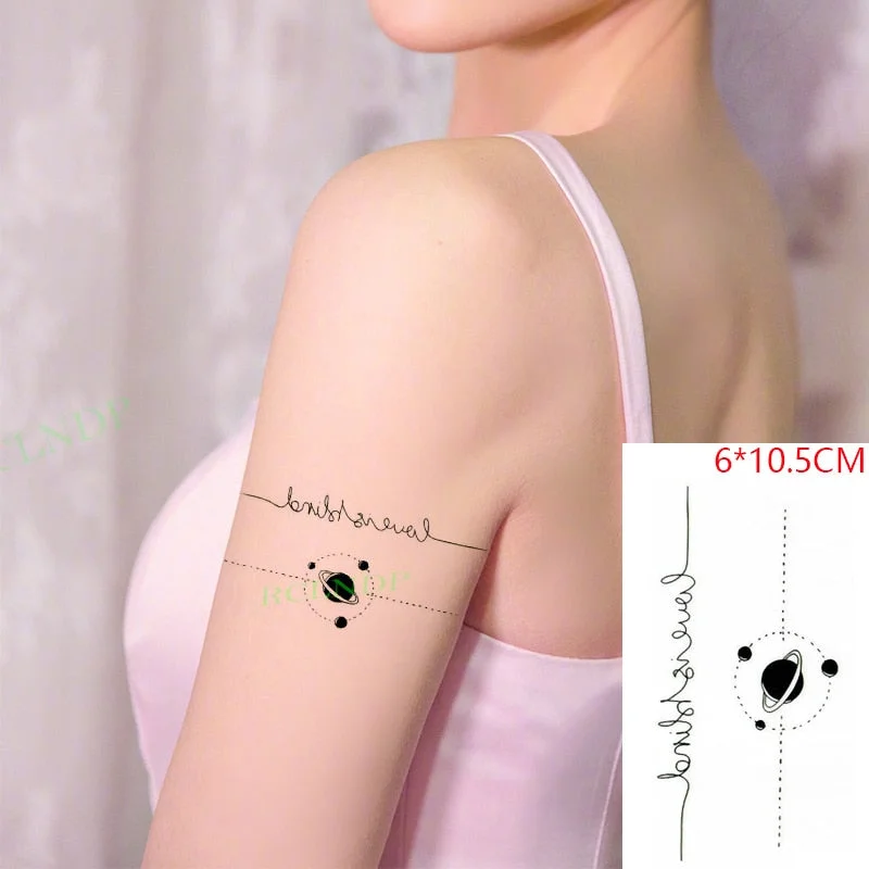 Waterproof Temporary Tattoo Stickers Angel Wings Fake Tatto Flash Tatoo Neck Hand Back Foot Body Art for Girl Women Men Kids