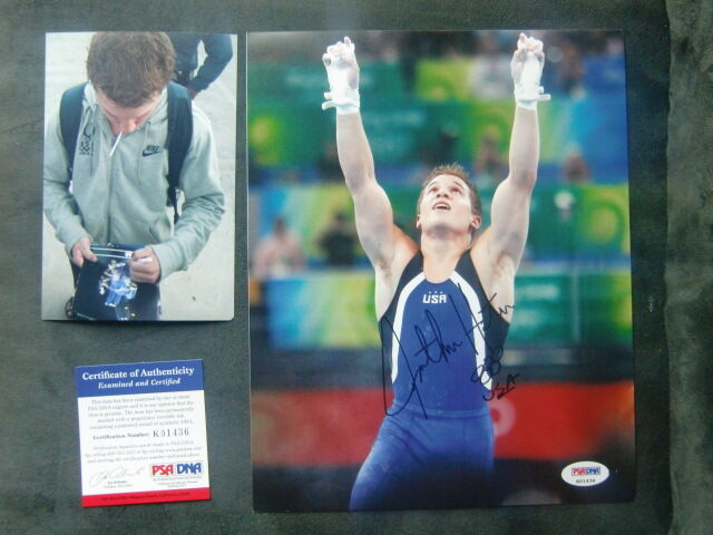 Jonathan Horton Hot! signed autographed USA Olympic 8x10 PSA/DNA PROOF!!