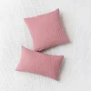 Geometric Embossing Single Color Home Living Creative Cushion Pillow Cover