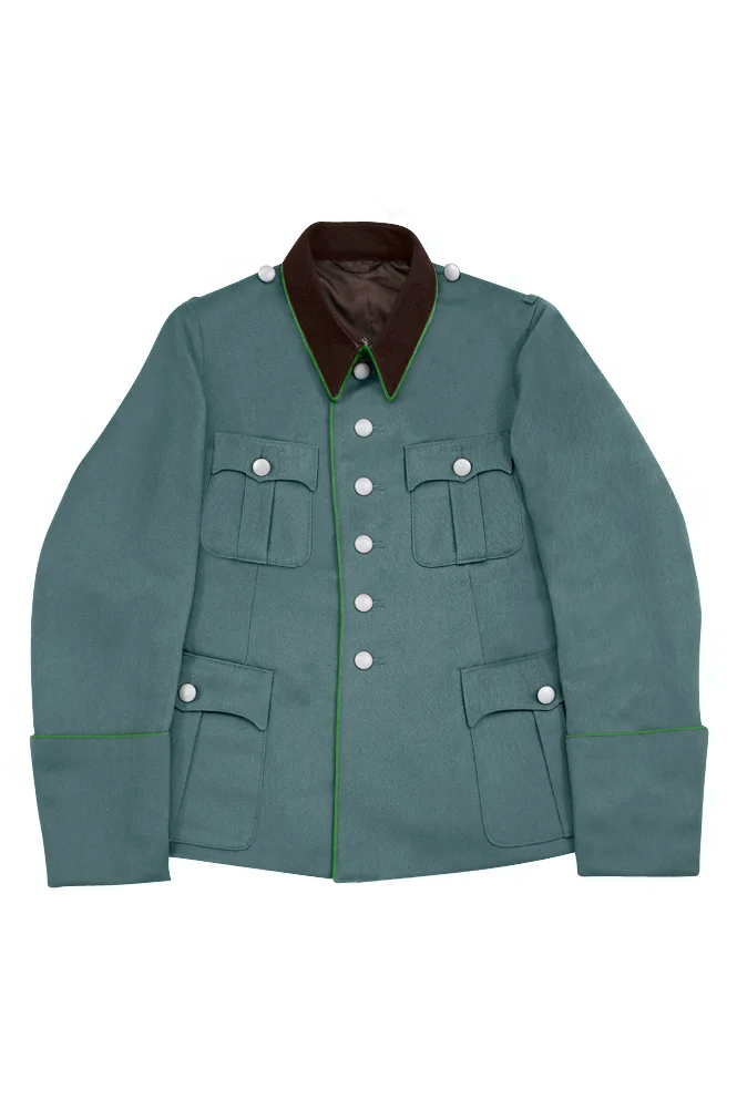   Polizei German General Officer Gabardine Modified Tunic Jacket 6 Buttons German-Uniform