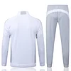 Real Madrid 25-26 Tracksuit Off-white and gray Chandal