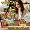 6Pcs DIY Pearl Diamond Painting Christmas Cards, 3D Greeting Card Craft Kits with Resin Pearls, Handmade Holiday Cards for Adults, Christmas Gifts & Decorations