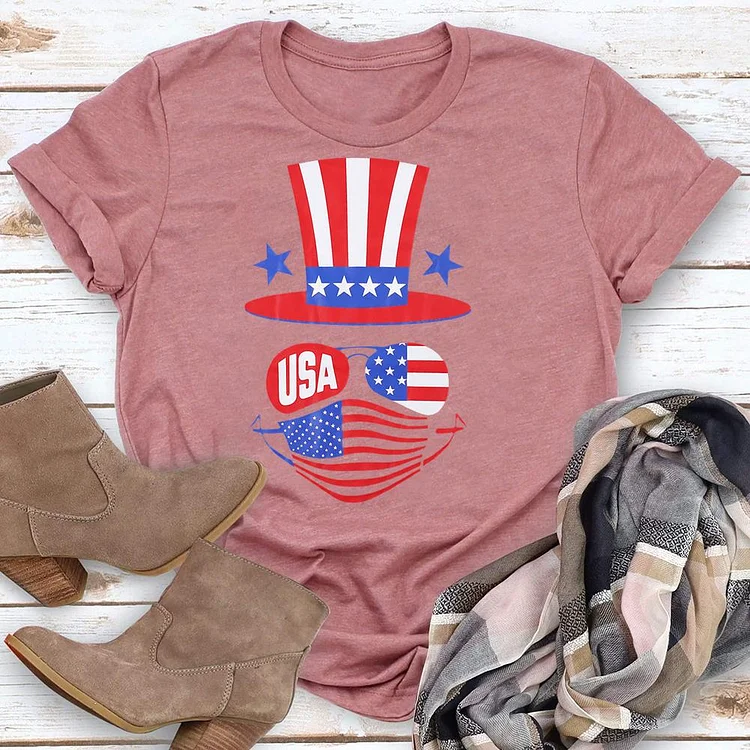 Patriotic flag independence Day T-shirt Tee - 02143