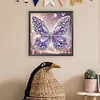 Purple Butterfly-Special Shaped Diamond Painting