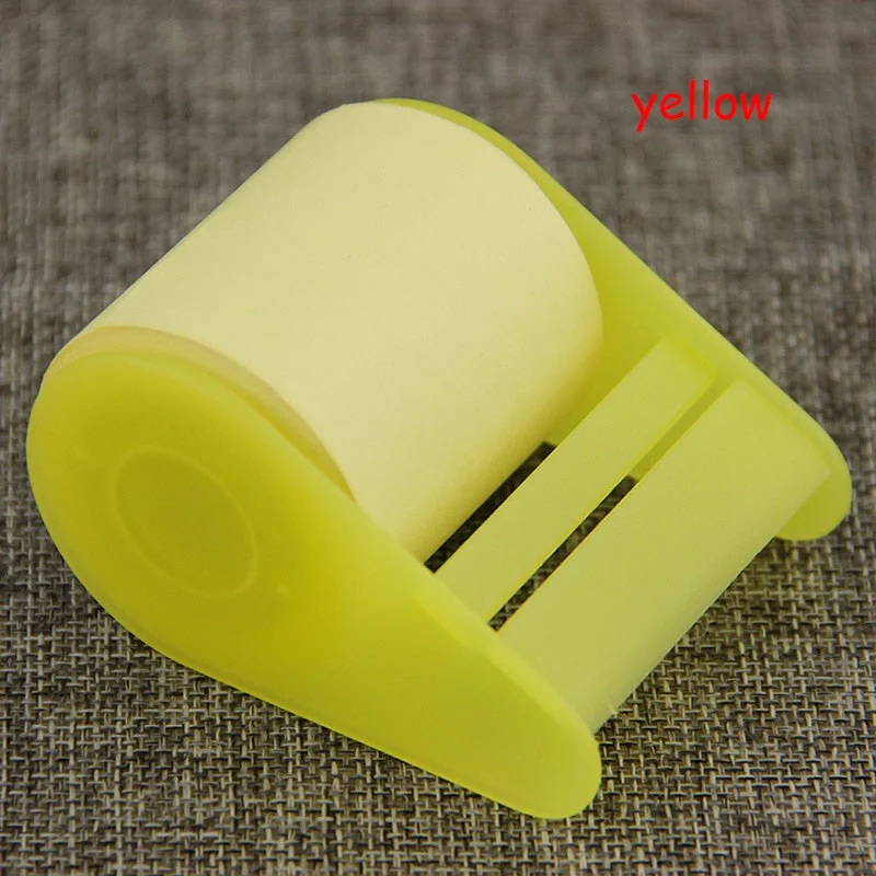 1 PC Tape Dispenser Formula Fluorescent Paper Sticker Memo Pad Sticky Notes Kawaii Korea Stationery Can Tear Memo Pad