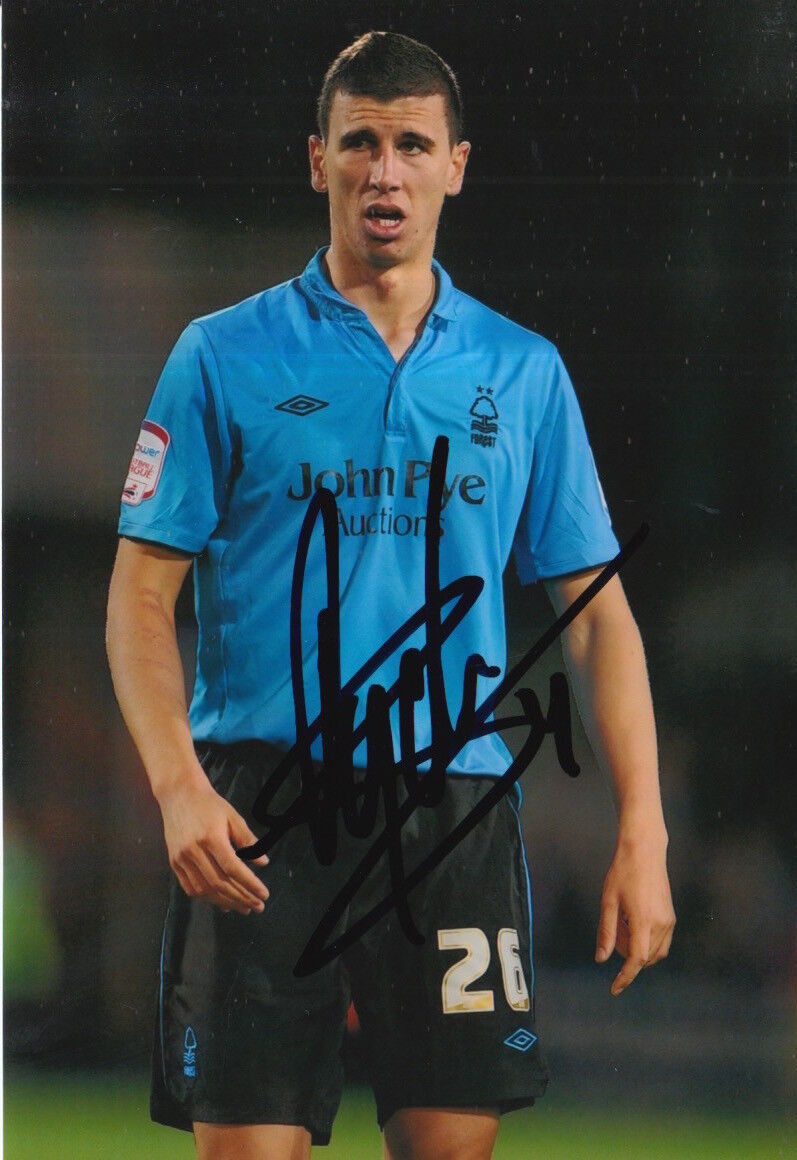 NOTTINGHAM FOREST HAND SIGNED DANIEL AYALA 6X4 Photo Poster painting 1.