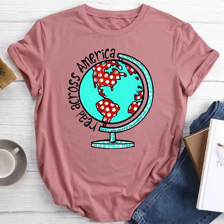 Read Across America Round Neck T-shirt-0024906