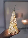 Shell conch Christmas tree night light handmade DIY material package