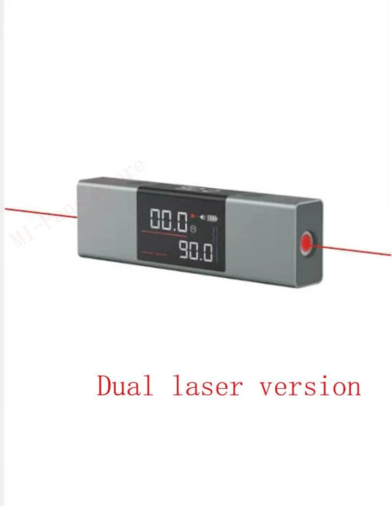 High Precision 2 in 1 Laser Level Ruler for Straight Measuring