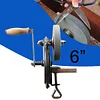 6&rdquo; Wheel Manual Grinder Grinding Machine Fine Sand Hand-cranking Grinder