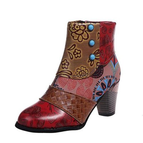 National Style Stitching Martin Boots