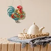 Diamond Painting Acrylic Christmas Farm Chicken Pendant Wall Door Decoration