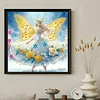 Diamond Painting-DIY Crystal Rhinestone Flower Fairy