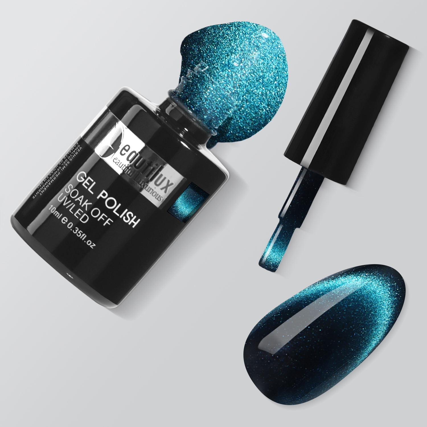 HEMA& TPO Free Cat's Eye Nail Gel Polish Color 10ml-NOCTURNE