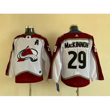 Youth Colorado Avalanche #29 Nathan MacKinnon White Stitched Jersey