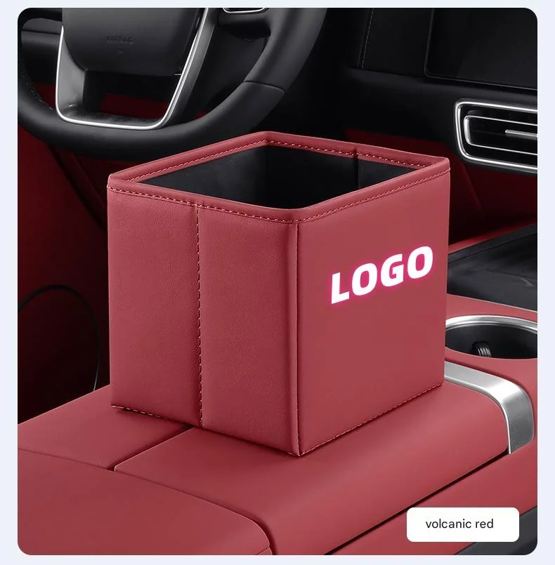 Car Leather Folding Storage Box