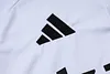 Joyfball 2025/2026 Manchester United Half-Pull Training Suit White Football Shirt 1:1 Thai Quality