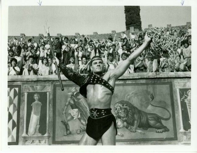 Duncan Regehr The Last Days of Pompeii 1984 original Press 7x9 Photo Poster painting