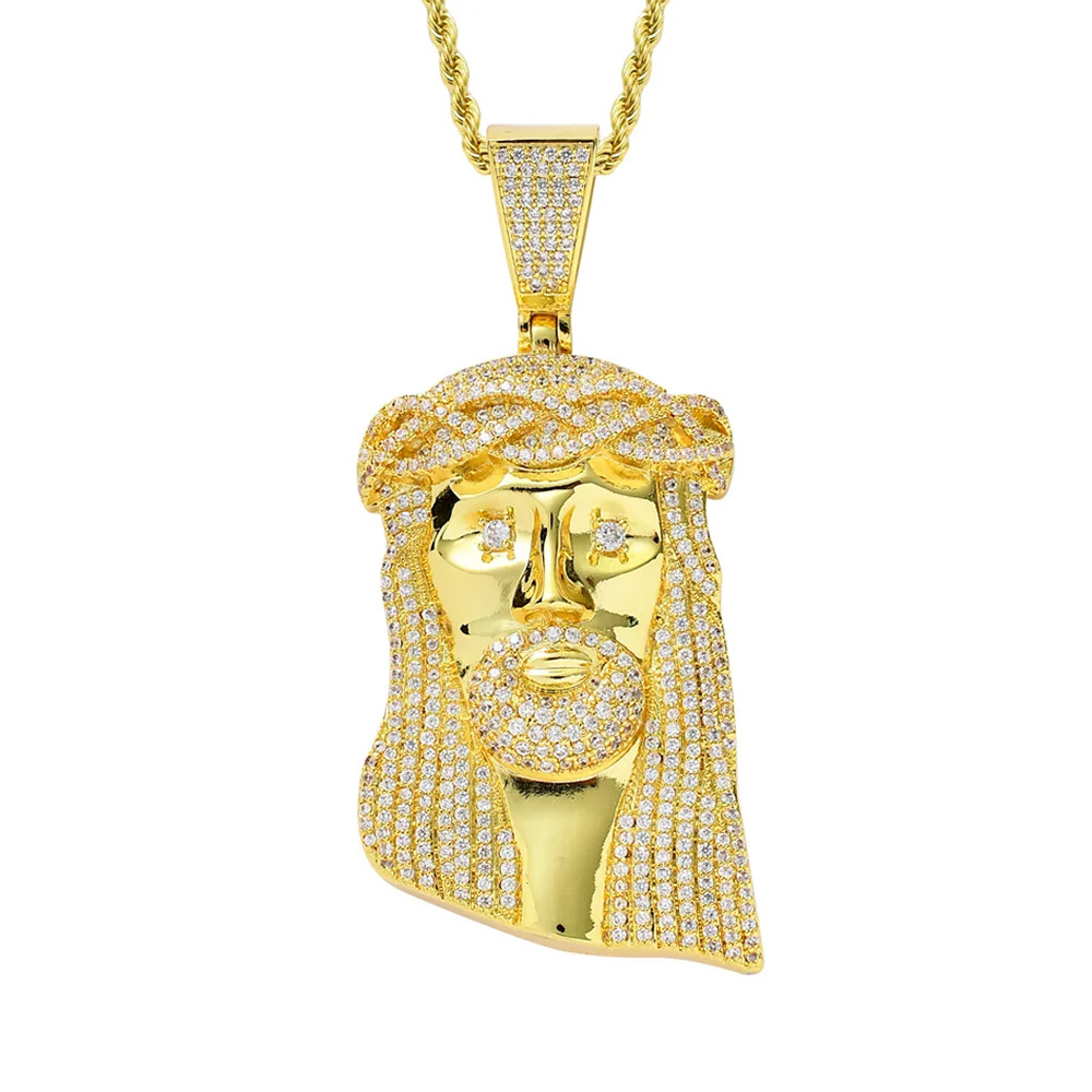 18K Gold/Silver Plated Hip Hop Iced Out 5A CZ Pendants