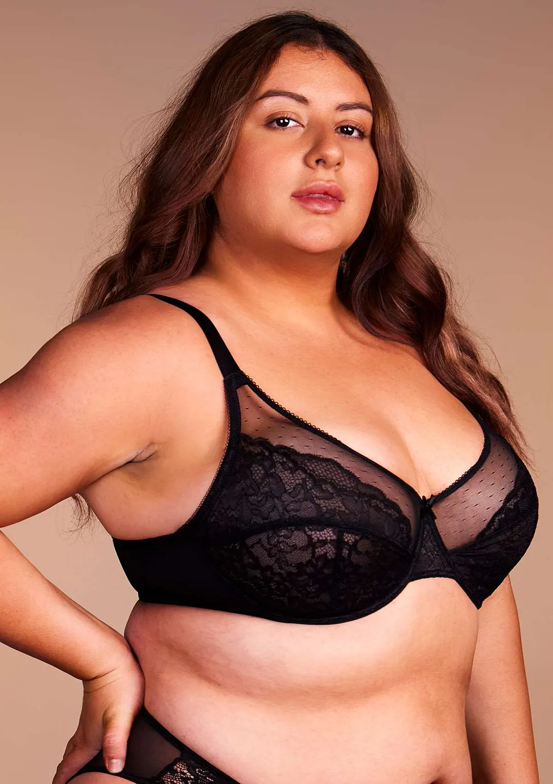 Enchante Unlined Non-padded Lace Underwire Bra