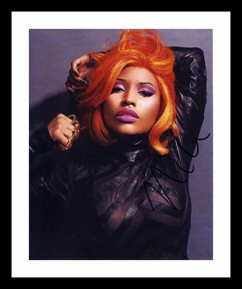 Nicki Minaj Autograph Signed & Framed Photo Poster painting 4
