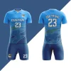Custom Men's & Women's Football Training Suit Short-Sleeved Soccer Uniform for Students & Teams Automated Cutting